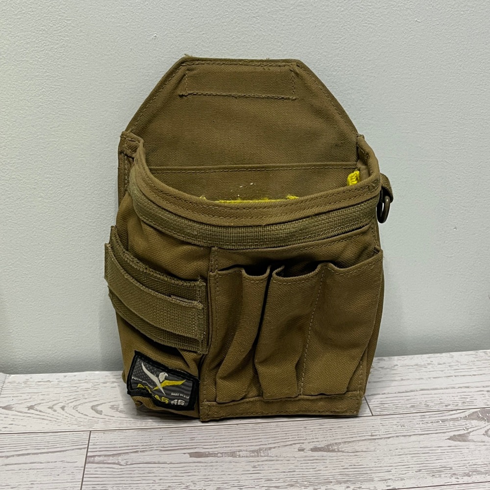 Atlas 46 AIMS Tool Pouch Professional Technician's Pouch Pro-Flex Coyote Brown